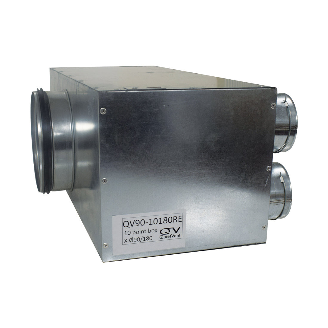 10 Point 90mm Rear Entry Distribution Box 180mm Spigot