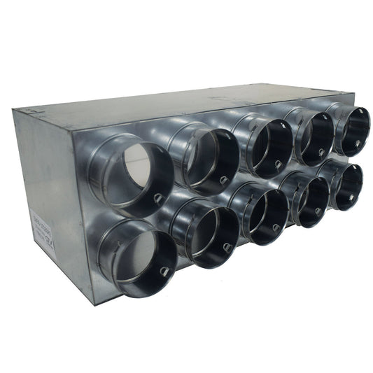 10 Point 90mm Rear Entry Distribution Box 180mm Spigot