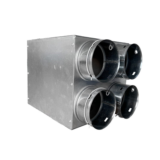 4 point 75mm Adjustable Rear entry Distribution box 125mm Spigot