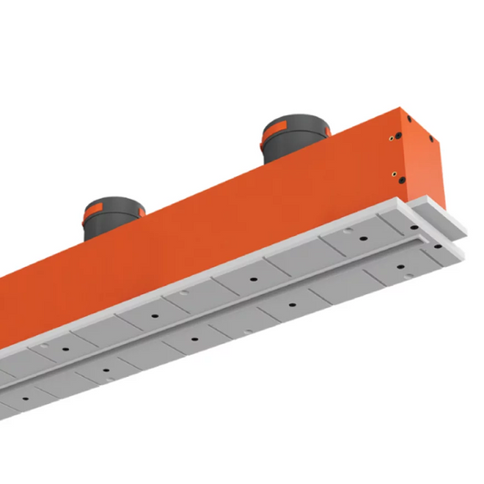 Ergovent Lineo 600 Top ( 2x75mm Vertical connection)