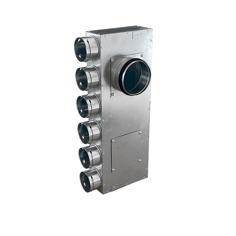 6 Point 75mm Adjustable Top Entry Distribution box 125mm spigot