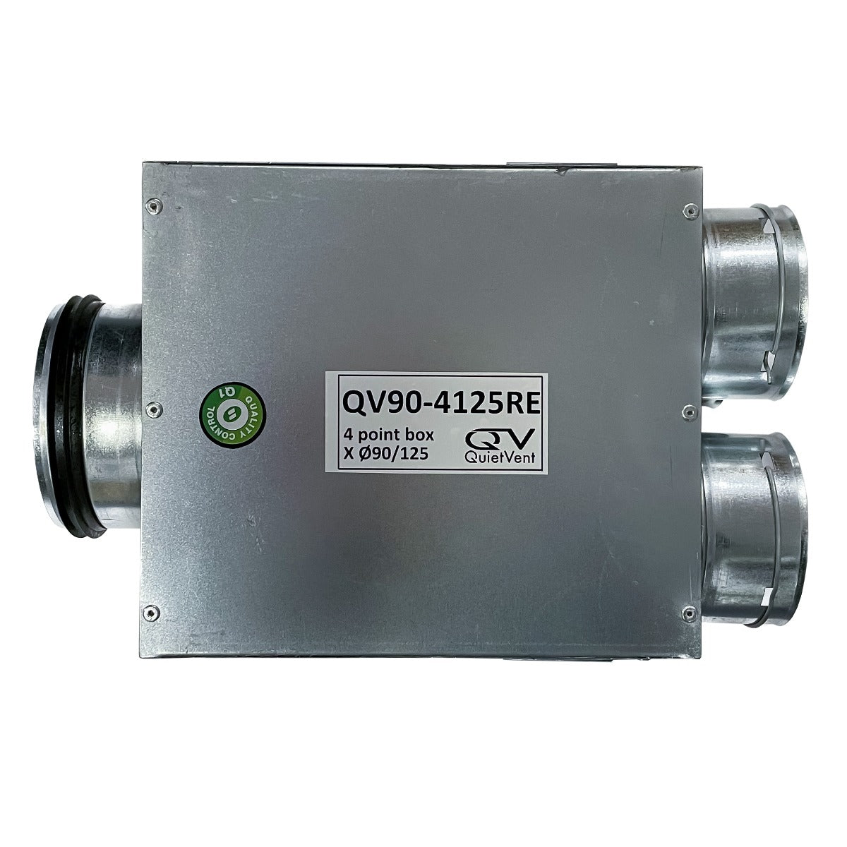 4 point 90mm Adjustable Rear entry Distribution box 125mm Spigot