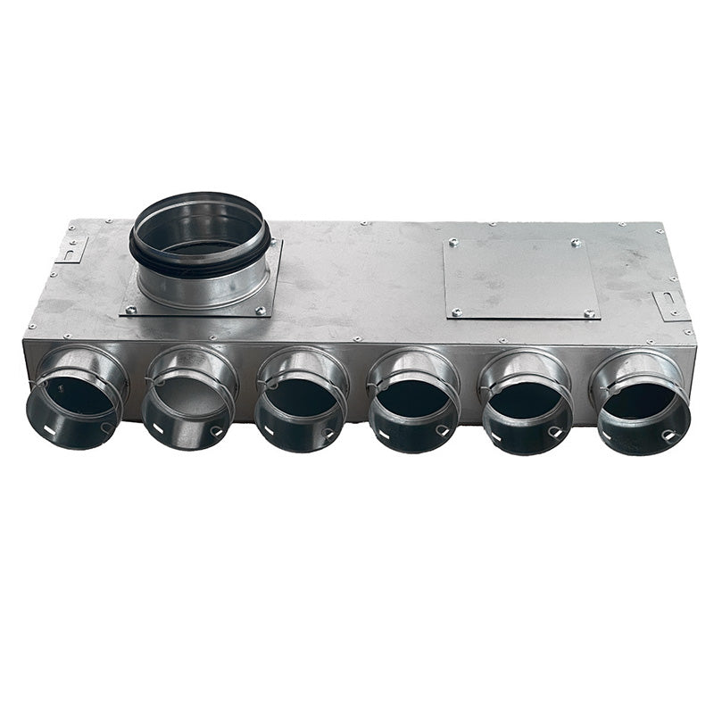 6 Point 75mm Adjustable Top Entry Distribution box 125mm spigot