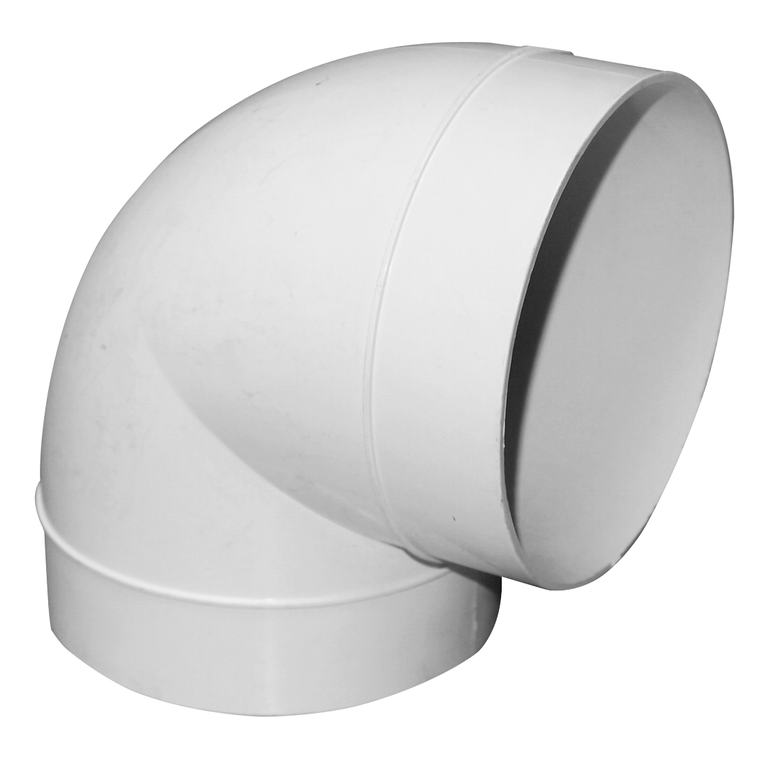 Quiet Vent Pvc 45° And 90° Elbow Bend Round 7594