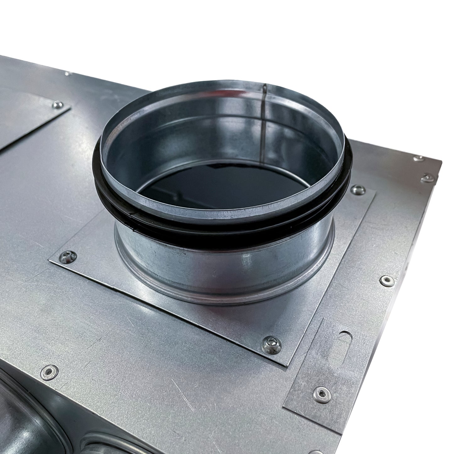 4 point 90mm Adjustable Top entry Distribution box 125mm Spigot