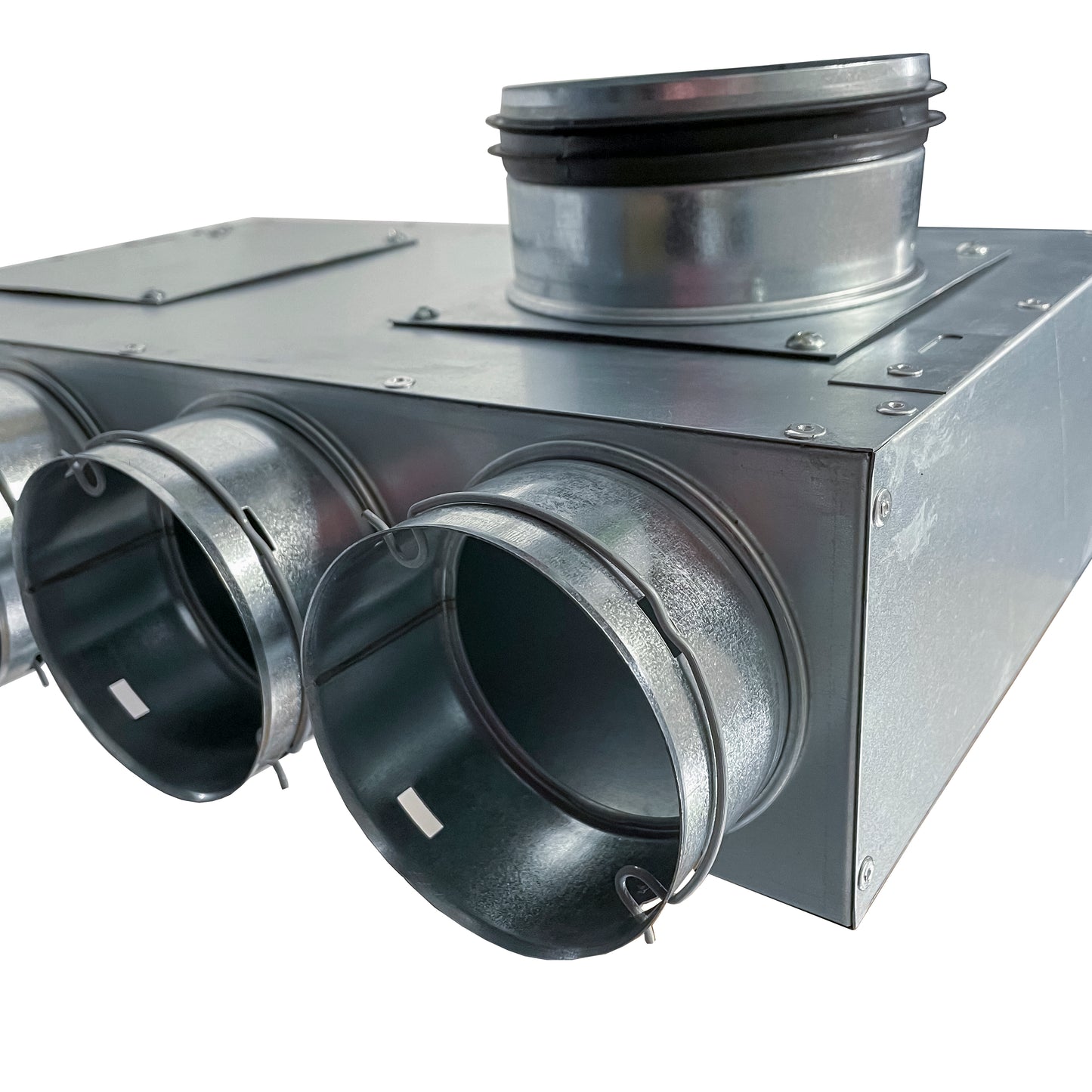 4 point 90mm Adjustable Top entry Distribution box 125mm Spigot