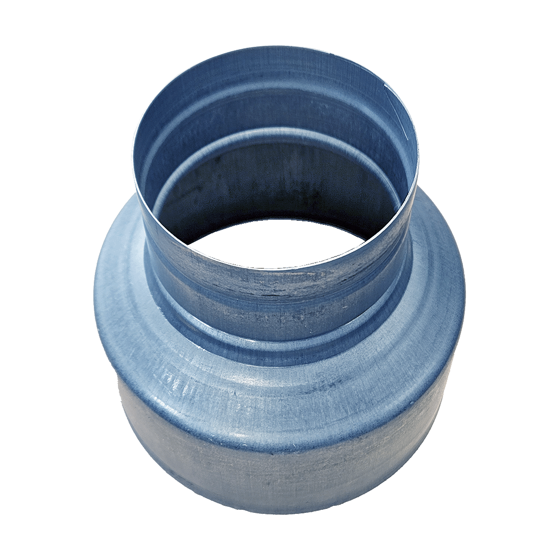 Alnor 75mm radial to 125mm male straight adaptor