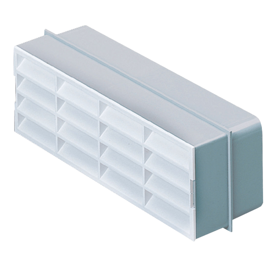 204x60mm - Single airbrick  - Grey