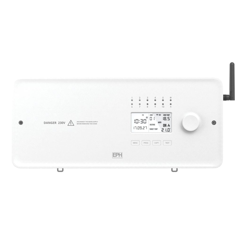 EPH - RF Wiring Centre, 10 Zone, Mains Operated