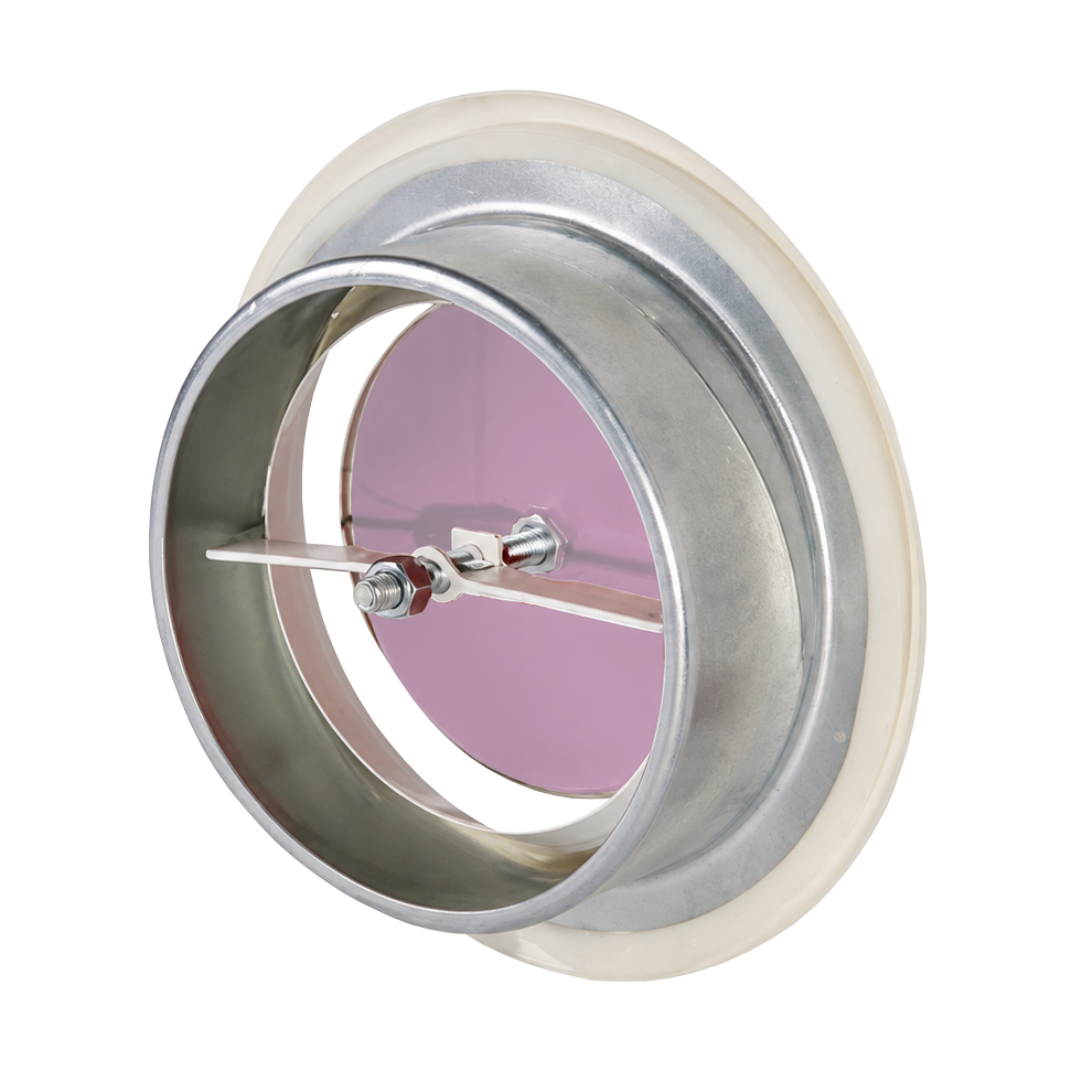 Quiet-Vent Fire Rated Metal Air Extract Valve