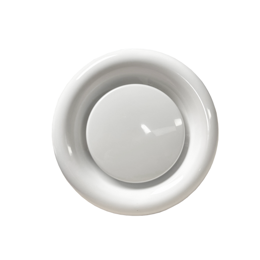 QV Metal Air Exhaust Valve with Mounting Collar