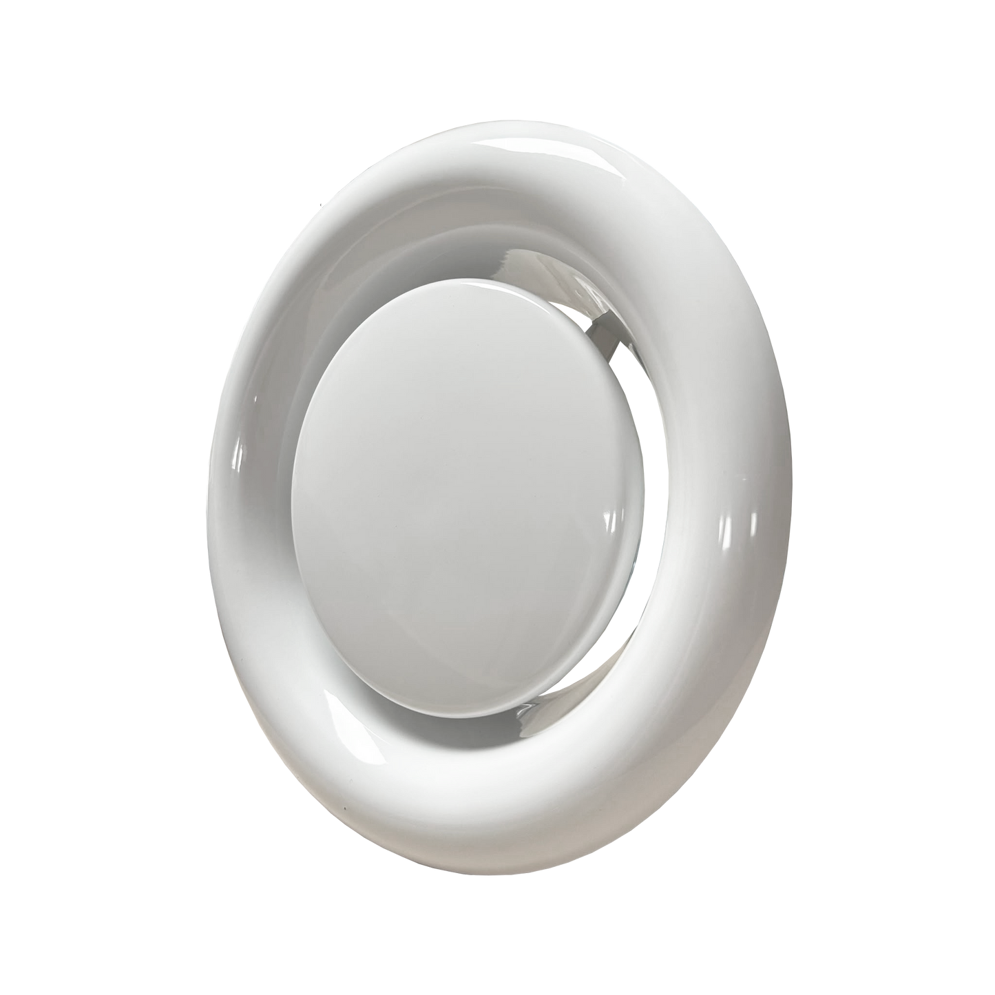 QV Metal Air Exhaust Valve with Mounting Collar