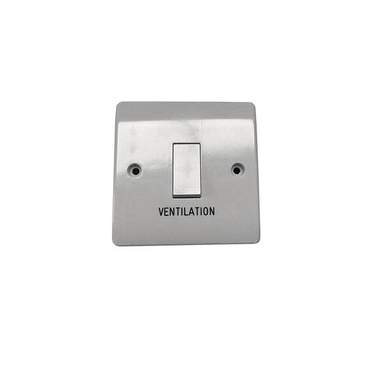 Quiet-Vent White Rocker Switch