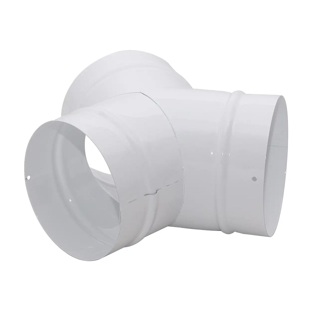 100mm - PVC Y Piece Round