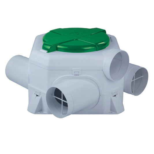 S&P OZEO E Ecowatt DHU-RF Humidity MEV c/w RF Controller & Fault Indicator - 330m3/h@100Pa