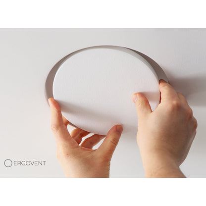 Ergovent RONDO Invisible Ceiling Air Valve 100mm