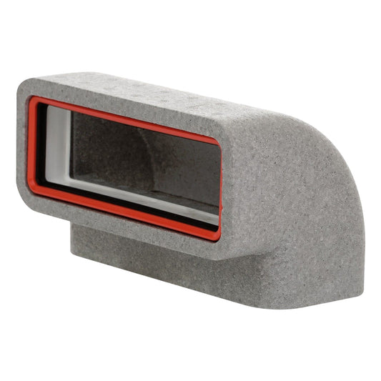 Thermal Rectangular Vertical 90° Bend